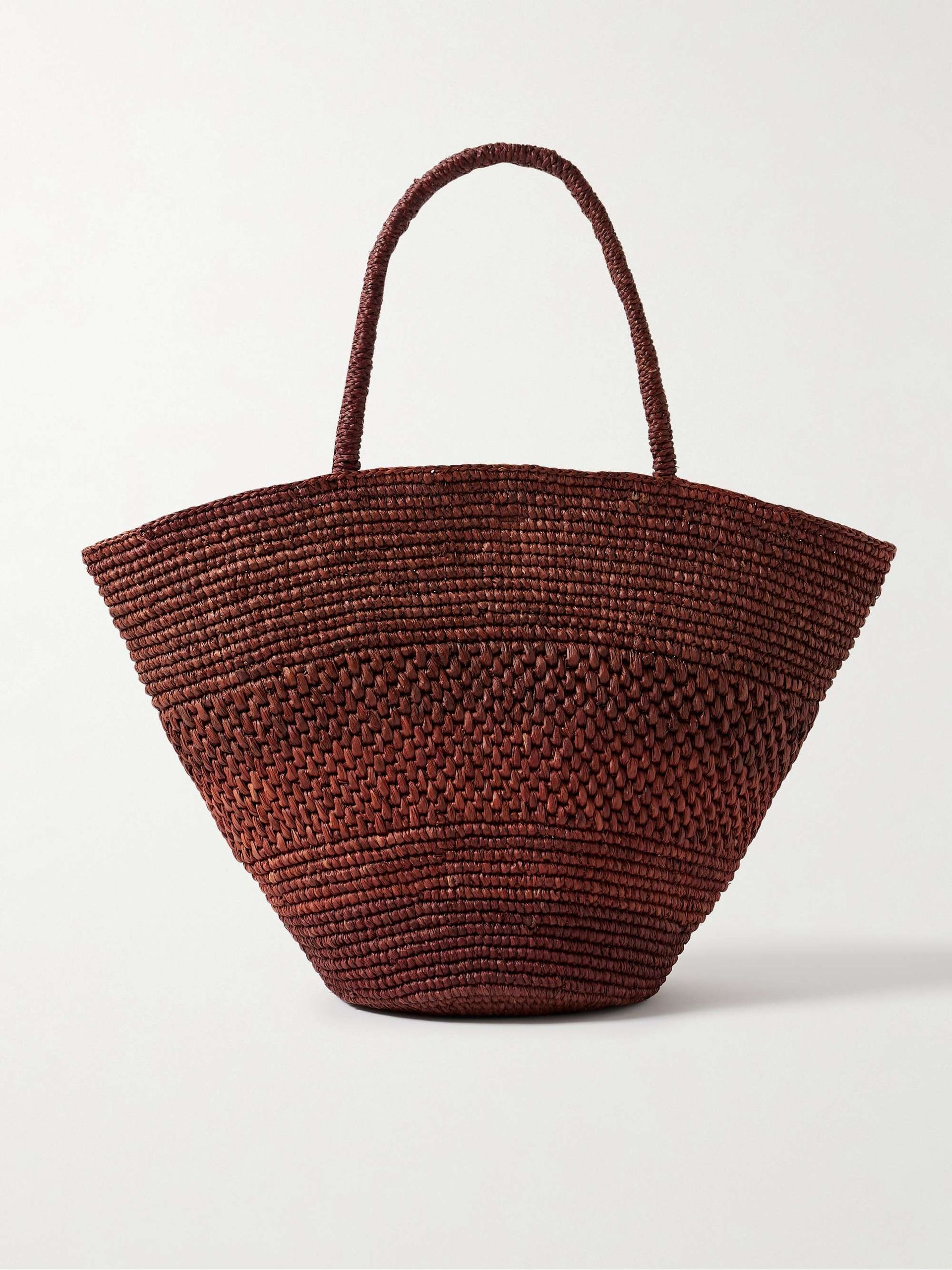 Emilie Large Raffia Tote