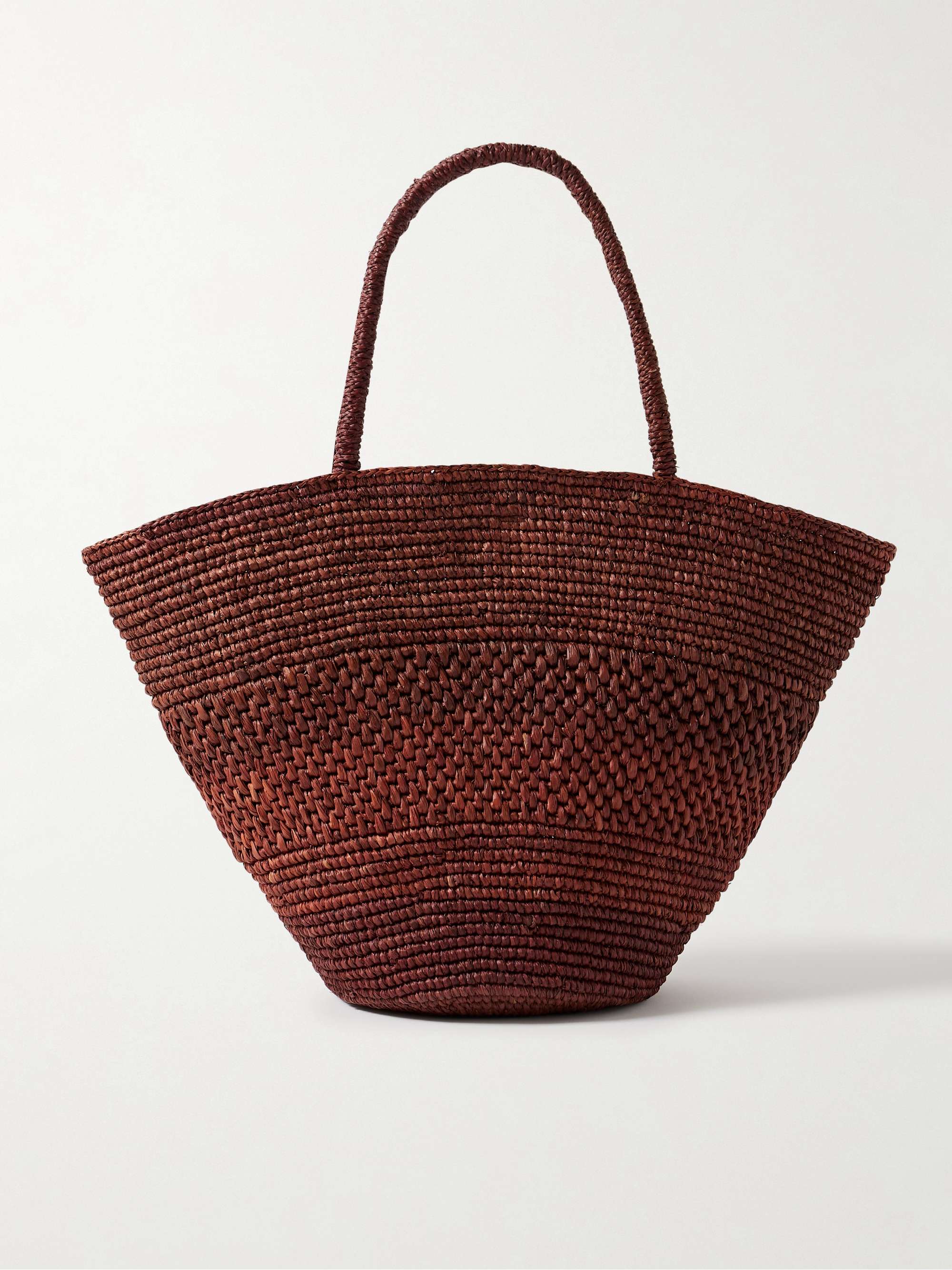 Emilie Large Raffia Tote