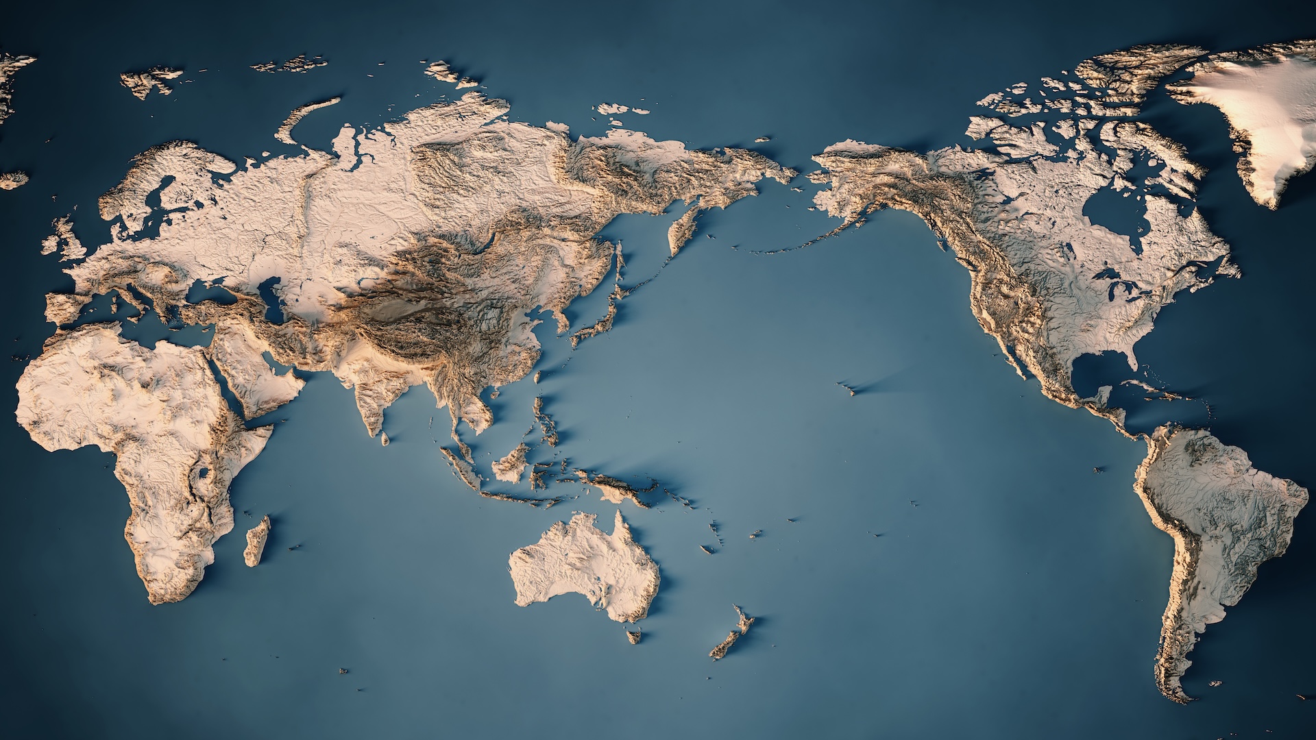 a map of the world