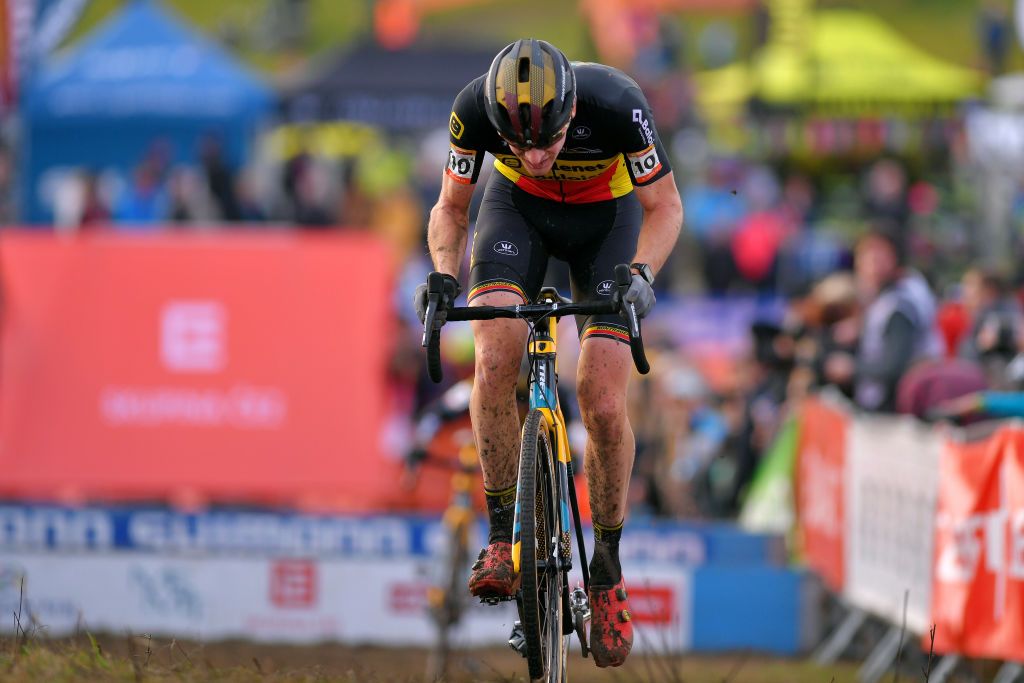 TABOR CZECH REPUBLIC NOVEMBER 16 Toon Aerts of Belgium and Team Telenet Baloise Lions during the 23rd Tabor World Cup 2019 Men Elite UCICX TelenetUCICXWC on November 16 2019 in Tabor Czech Republic Photo by Luc ClaessenGetty Images
