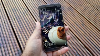 The Huawei Mate 10 actually has a higher resolution screen than the Mate 10 Pro