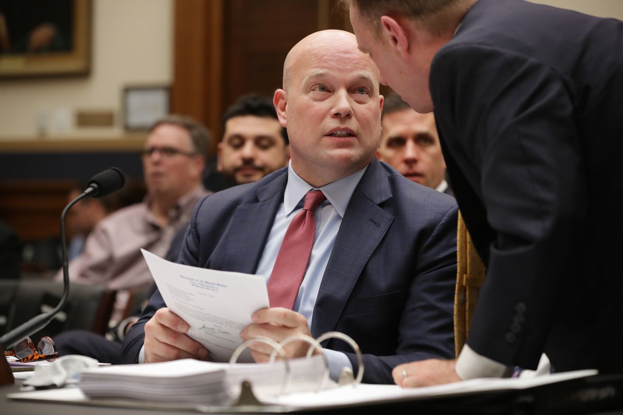 Matthew Whitaker. 