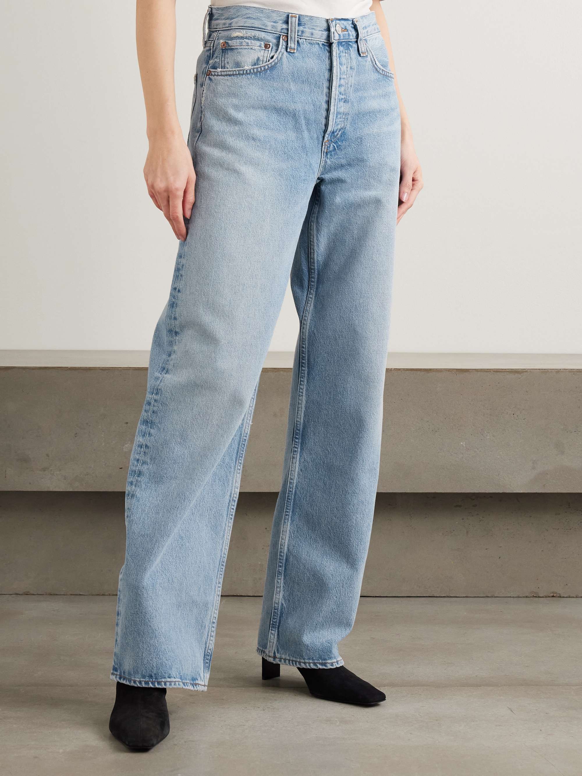 Arc Mid-Rise Wide-Leg Jeans