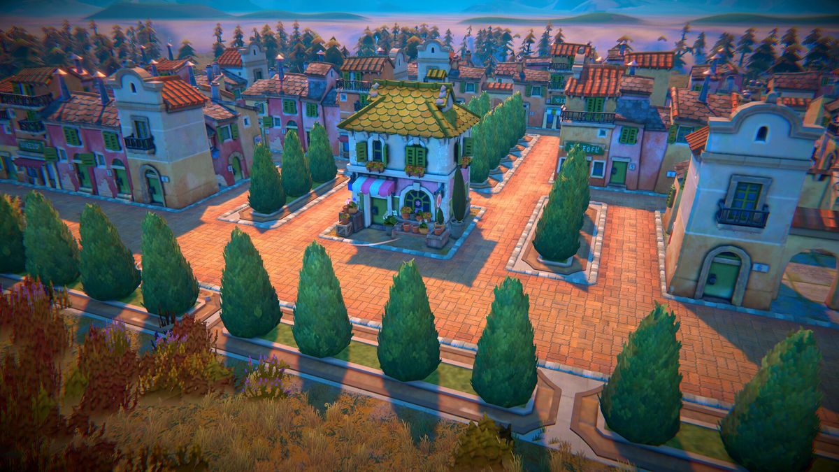 A fantasy village