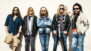 John (centre) and the Dead Daisies