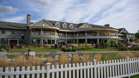 The clubhouse at Royal Montreal Golf Club