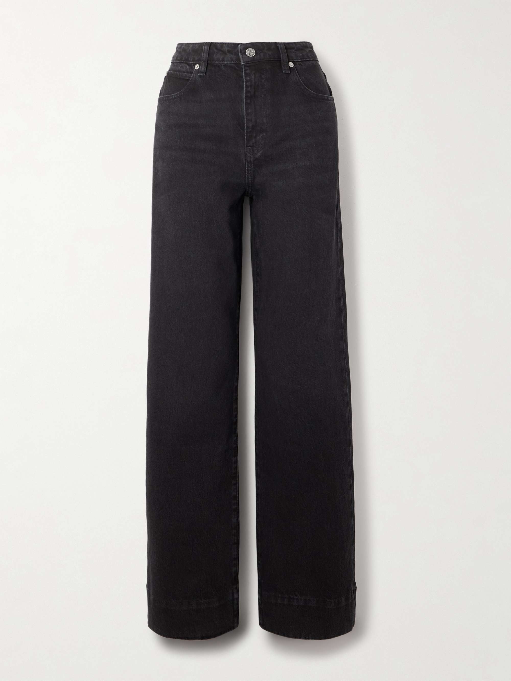 The Streamline High-Rise Straight-Leg Jeans
