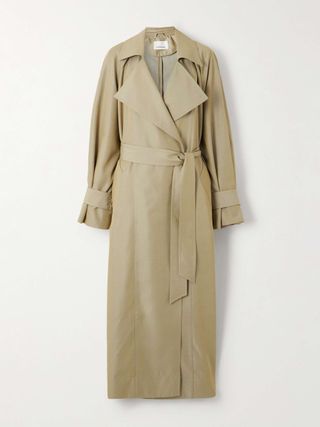 Astoria Cutout Tencel™ Lyocell-Blend Trench Coat