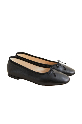 J.Crew Zoe Ballet Flats in Leather 