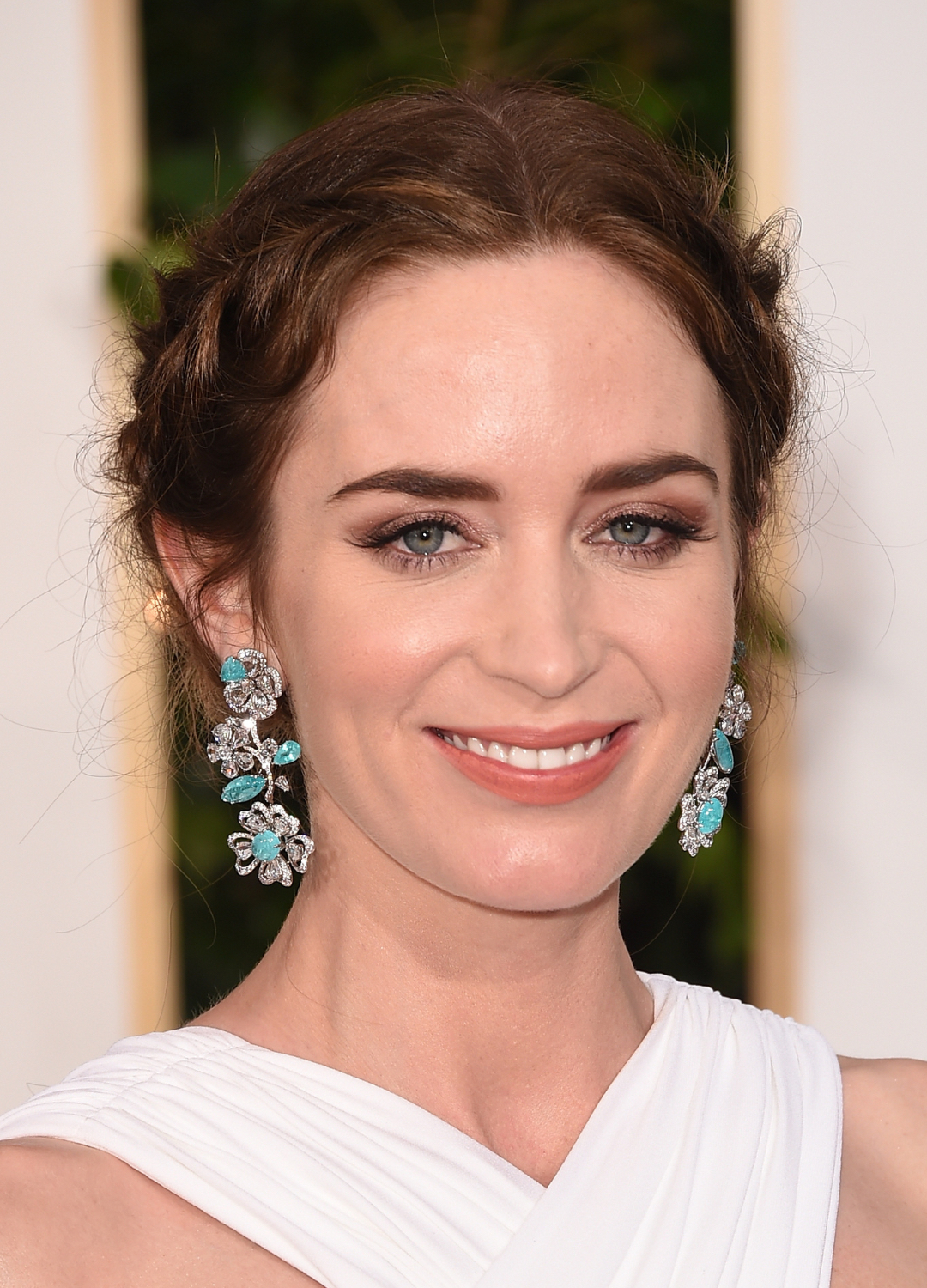 Emily Blunt attends the 72nd Annual Golden Globe Awards at The Beverly Hilton Hotel on January 11, 2015 in Beverly Hills, California