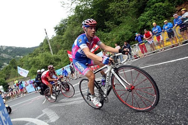 Damiano Cunego (Lampre) had another disappointing performance as the race finished in Italy.