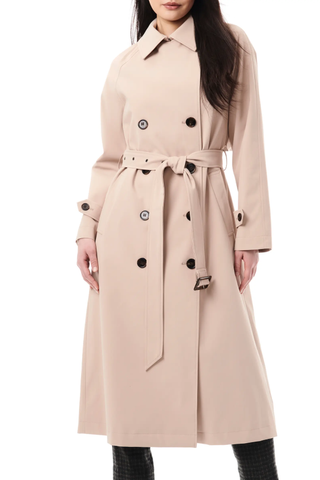 Bernardo Double Breasted Trench Coat (Was $200) 