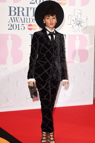 Janelle Monae At The Brit Awards, 2015