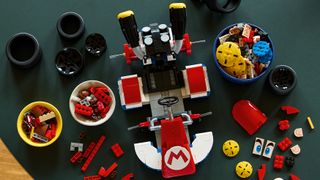 Building the Lego Mario Kart – Mario & Standard Kart set.