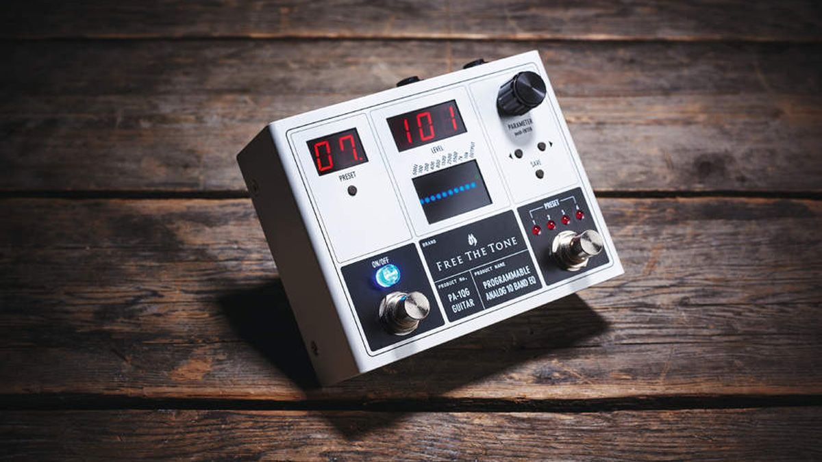 Free The Tone Programmable Analog EQ review | MusicRadar