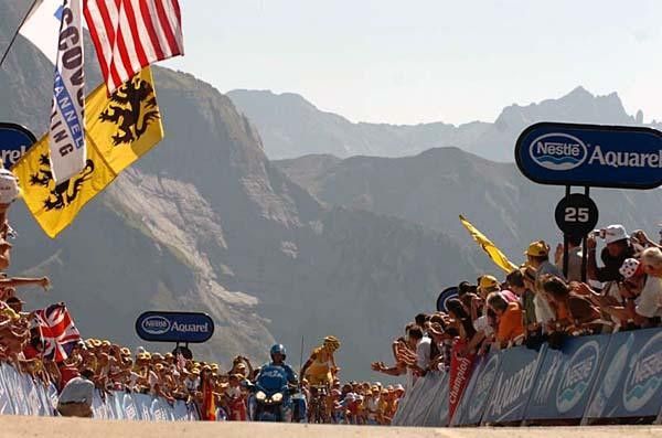 Rasmussen looks back and sees no rivals, other than the mountains.