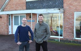 UGLY HOUSE TO LOVELY HOUSE S3 EP1: Pictured: Graeme Williamson, George Clarke