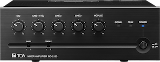 TOA Introduces High-Powered BG-2000 Mixer Amp