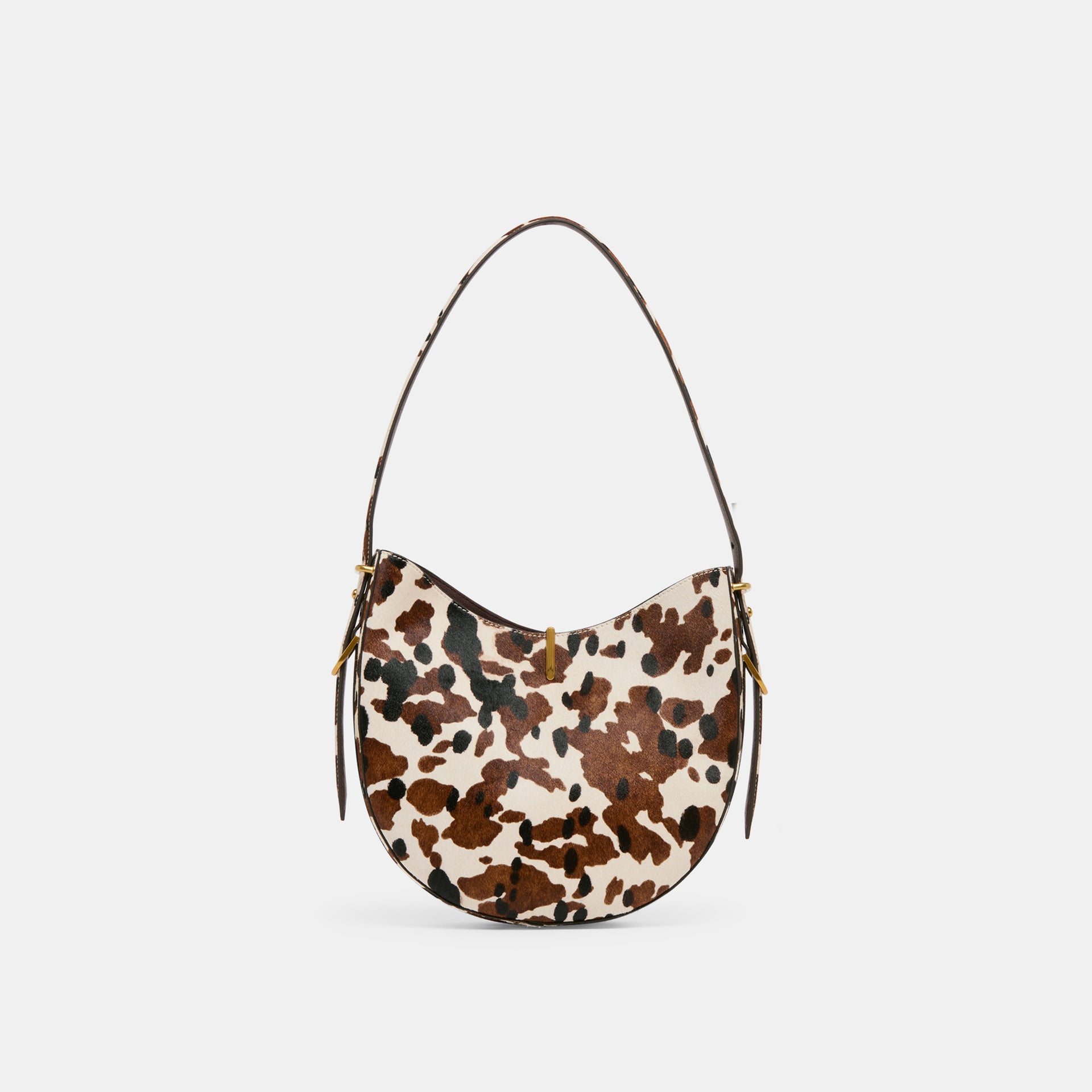 Bree Shoulder Bag Cocoa Calf Hair