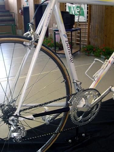 Miguel Indurain's 1993 Pinarello Banesto Team Bike was the first TIG-welded steel bike to win the Giro d'Italia and Tour de France.