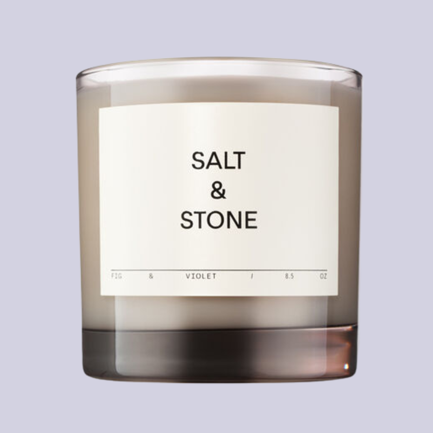 A glass candle