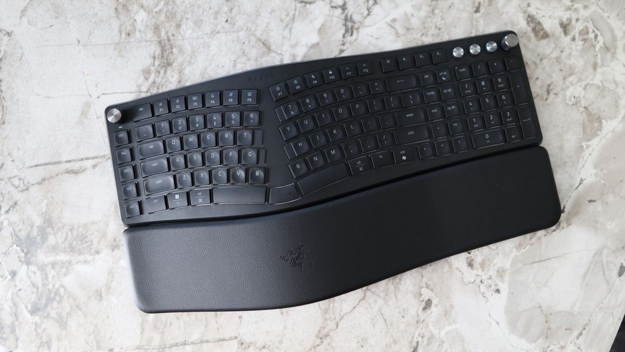 The Razer Pro Type Ergo proves the company can do non-gaming keyboards well – but it’s not perfect