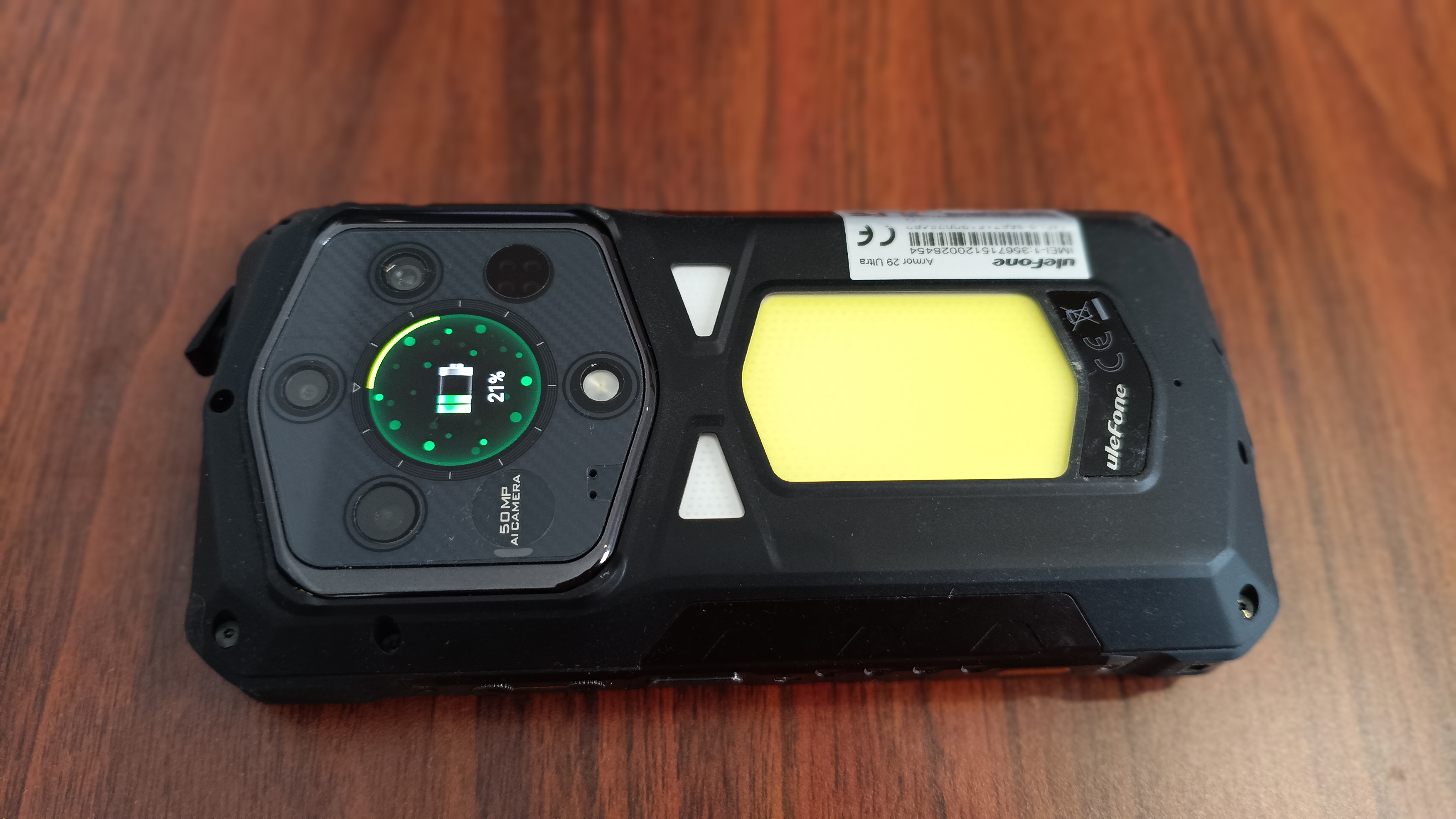 Ulefone Armor 29 Ultra phone on desk