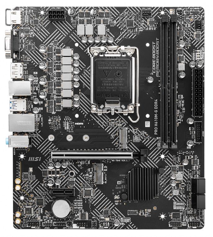 MSI Pro H610M-G DDR4