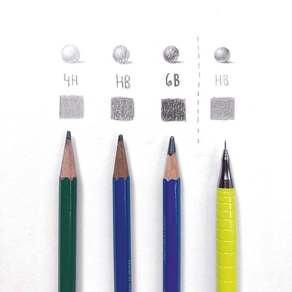 White Shading Pencil