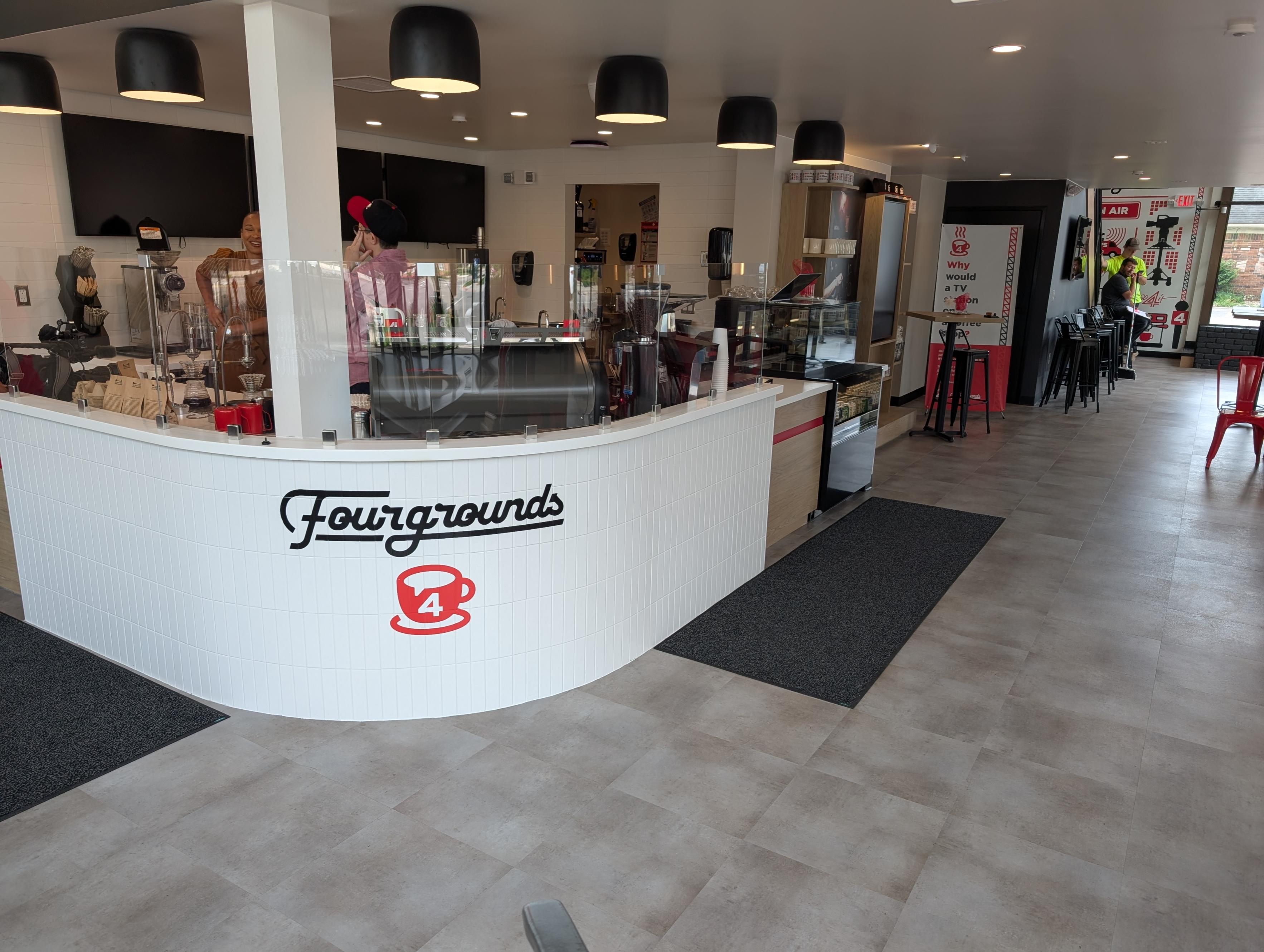 Graham Media Group's WDIV satellite newsroom/coffee shop