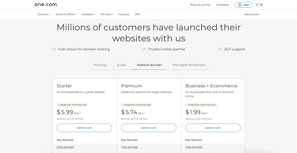 One.com website builder review 2025 | TechRadar
