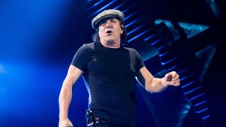 Brian Johnson on stage in 2016