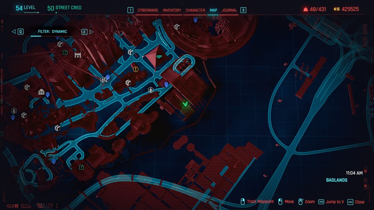 Cyberpunk 2077 Phantom Liberty Iconic weapons - Agaou location