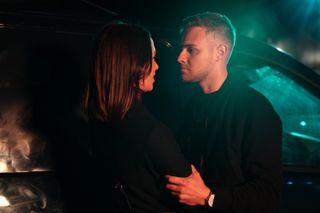 Ethan and Maya in Hollyoaks.