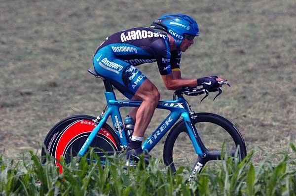 Stijn Devolder (Discovery) rode a brilliant time trial to get onto the podium for the overall