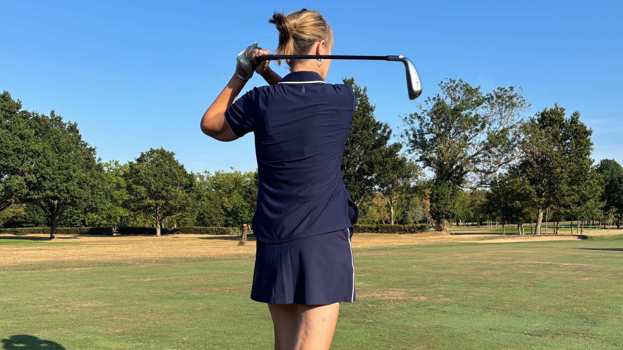 Alison Root using the Ping G Le4 7-iron