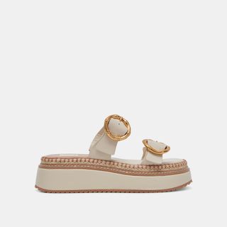 Rysha Sandals Ivory Leather