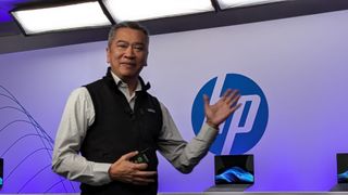 HP's Taun Tran speaking on stage at Imagine 2024