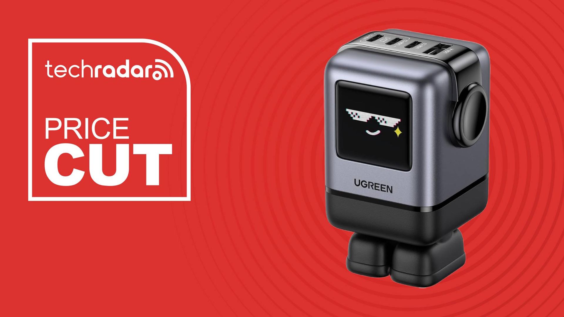 The phone and laptop charger I use every day makes faces at me, and now is the ideal time to get it for yourself