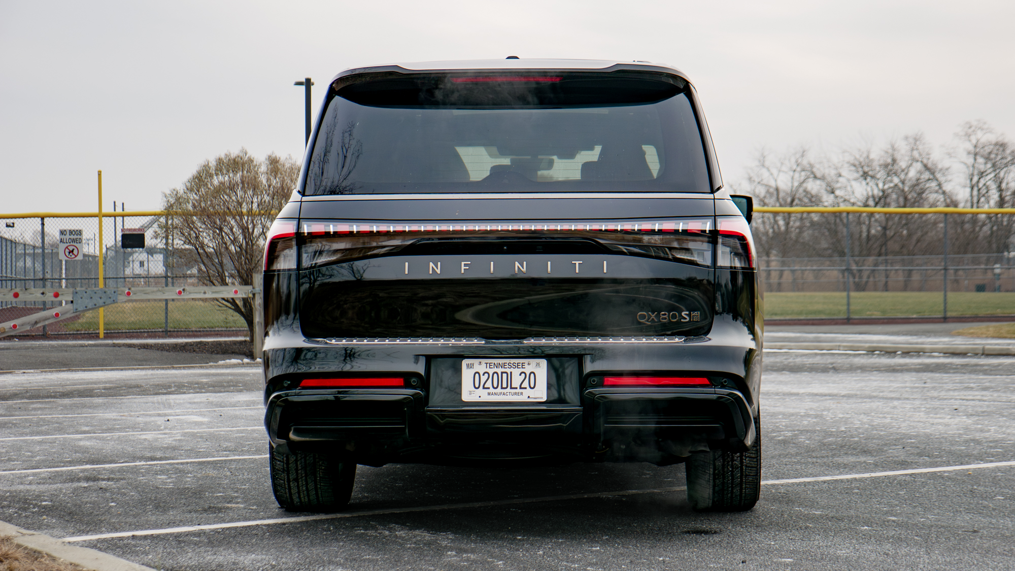 2026 Infiniti QX80 test drive.