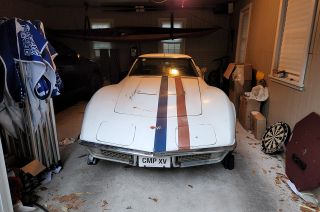 Apollo 15 astronaut Al Worden's 1971 Corvette is being restored by his grandson Will Penczak and Max Kaiserman of Luna Replicas to serve as a 