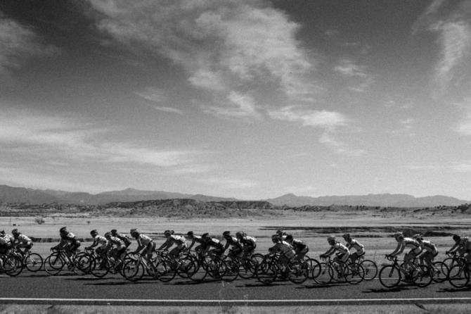 Big skies and wide open prairies for today's race.
