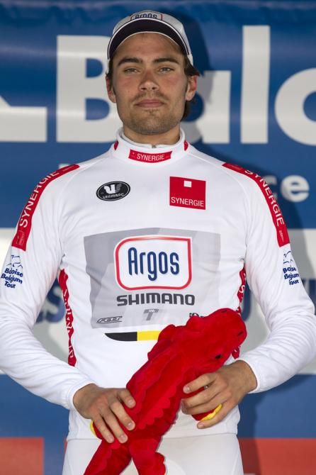 Tom Dumoulin (Argos-Shimano) leads the young rider classification
