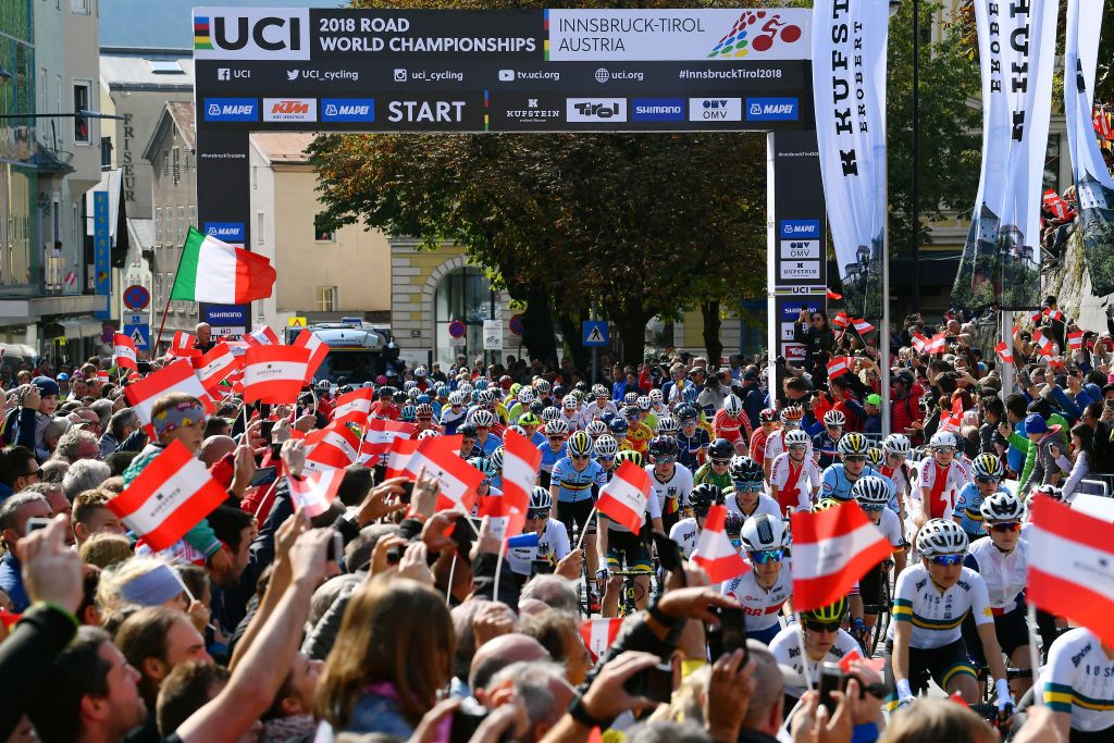 The UCI World Championships women's road race in Innsbruck