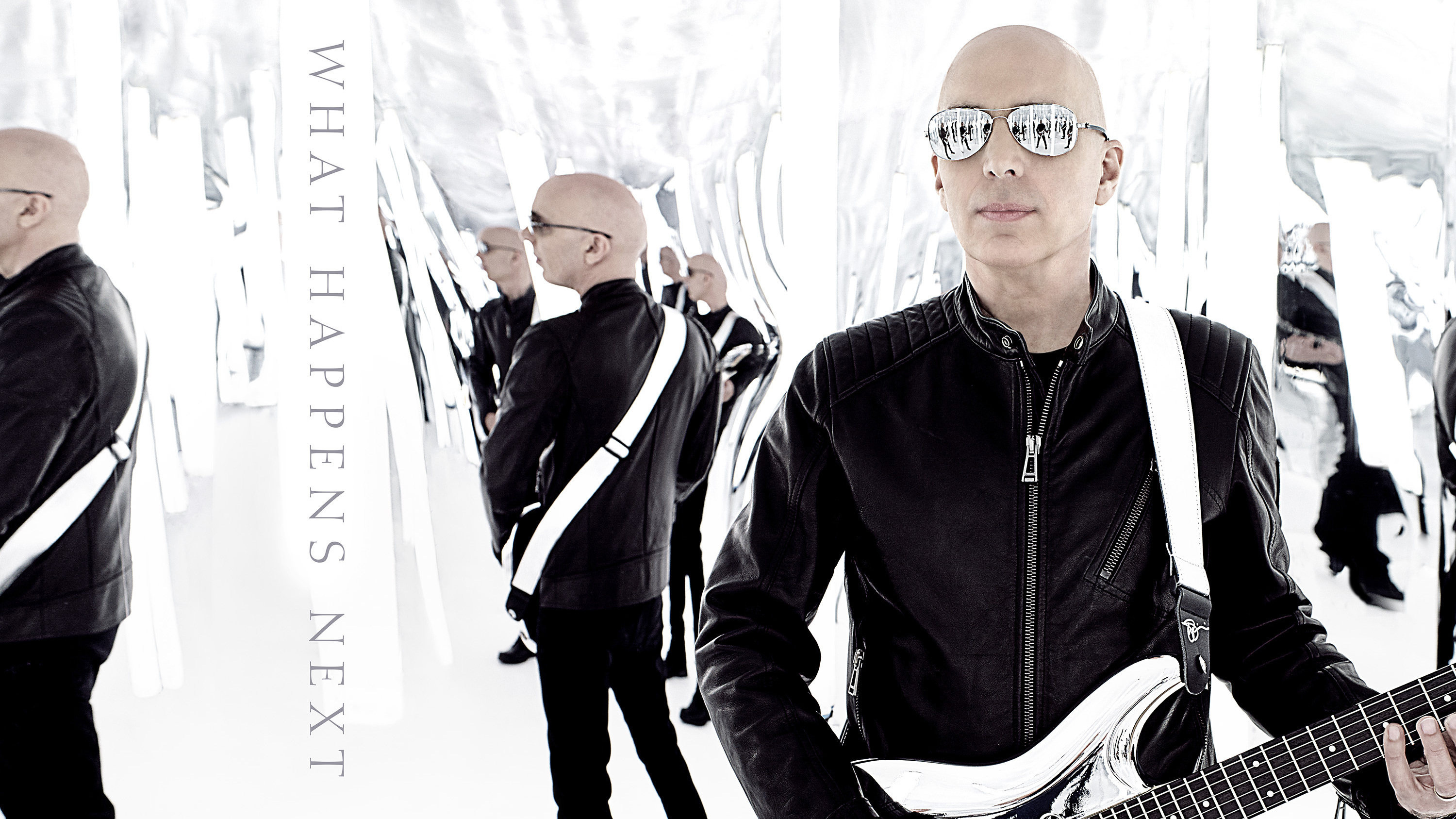 Cover art Joe Satriani - What Happens Next album