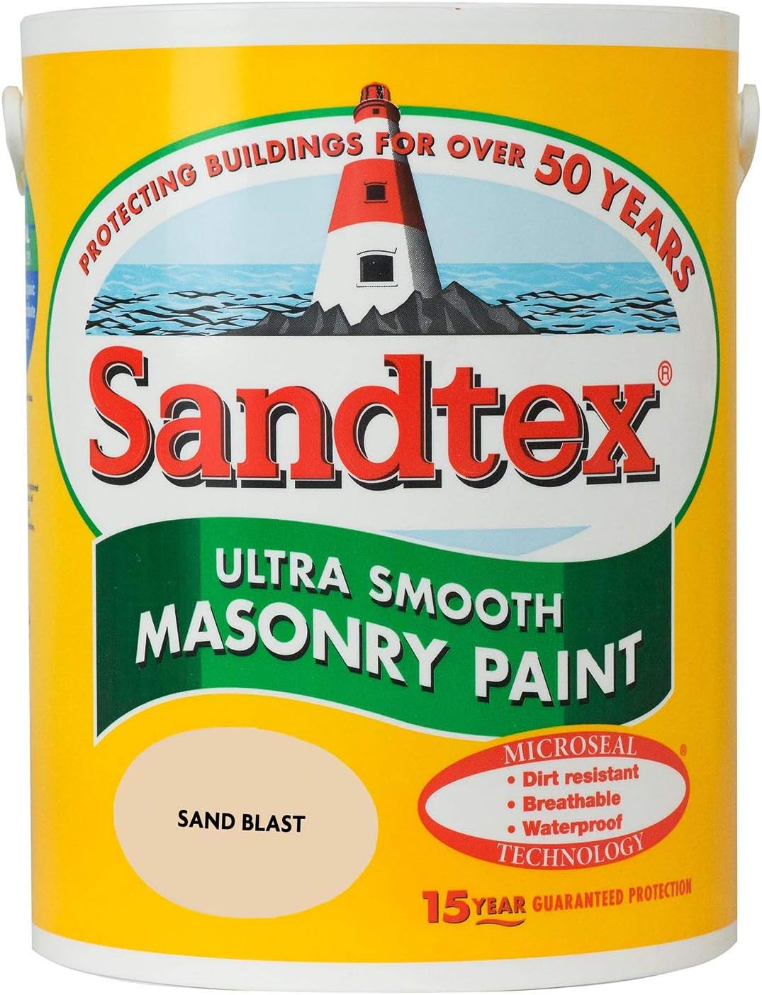 Sandtex 5 Litres Ultra Smooth Masonry Paint Sandblast