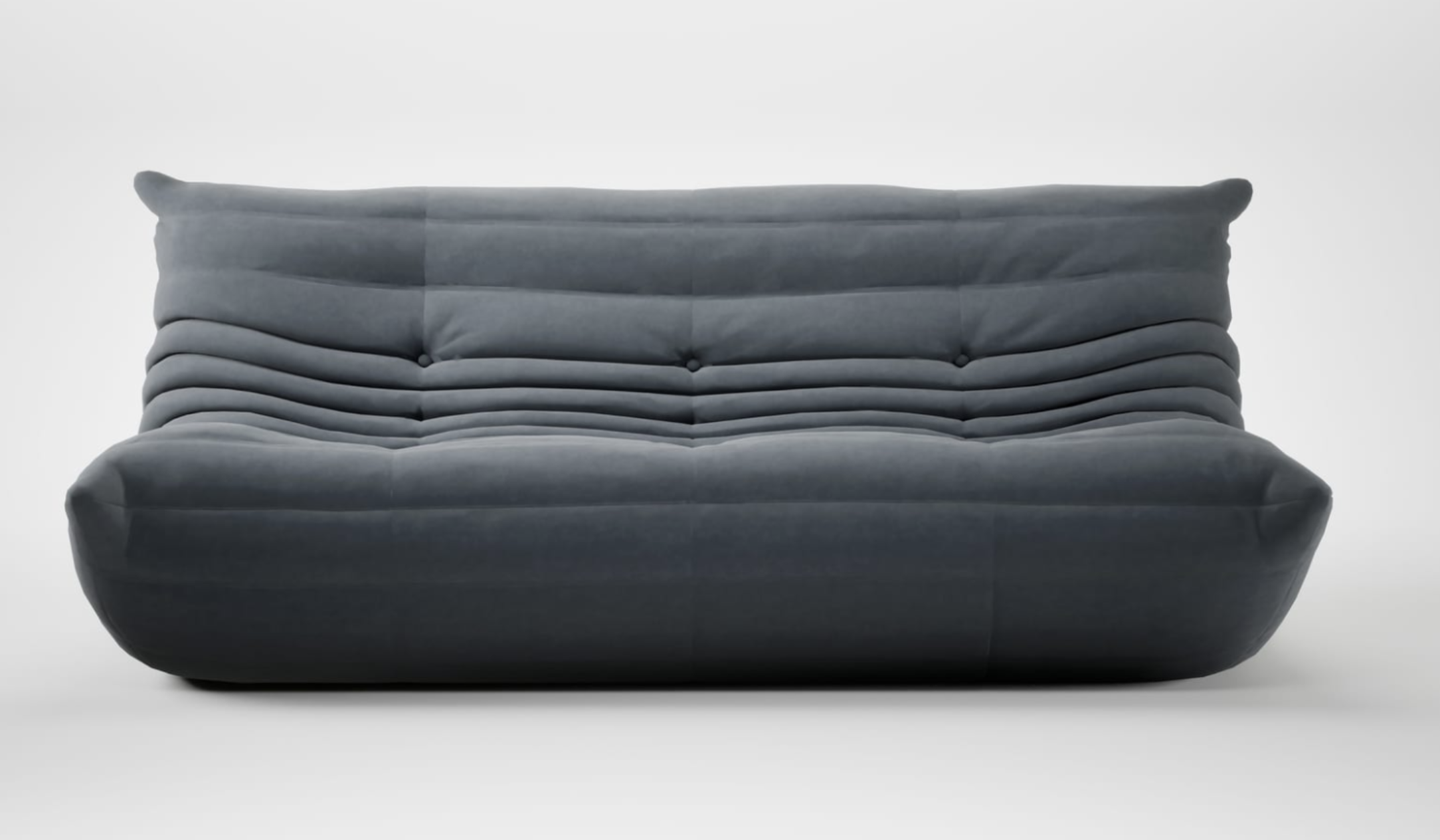 Heal's, Togo Large Settee - Alcantara Chic Grey
