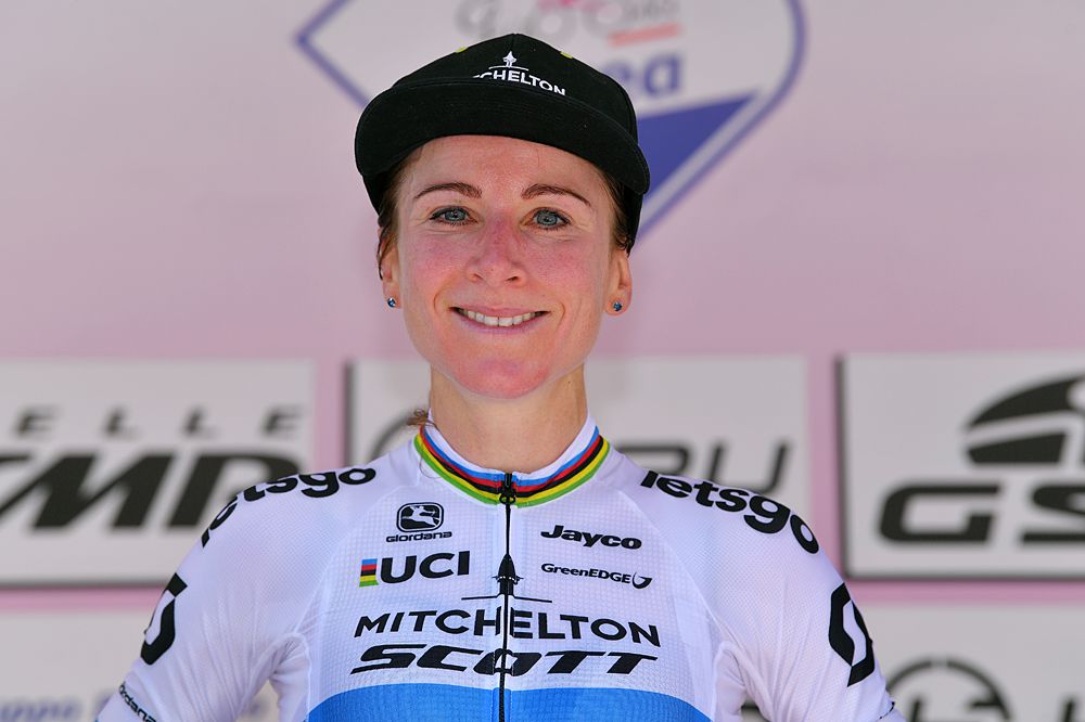 Annemiek van Vleuten (Mitchelton-Scott) wins the stage 6 time trial at the Giro Rosa and extends her overall lead