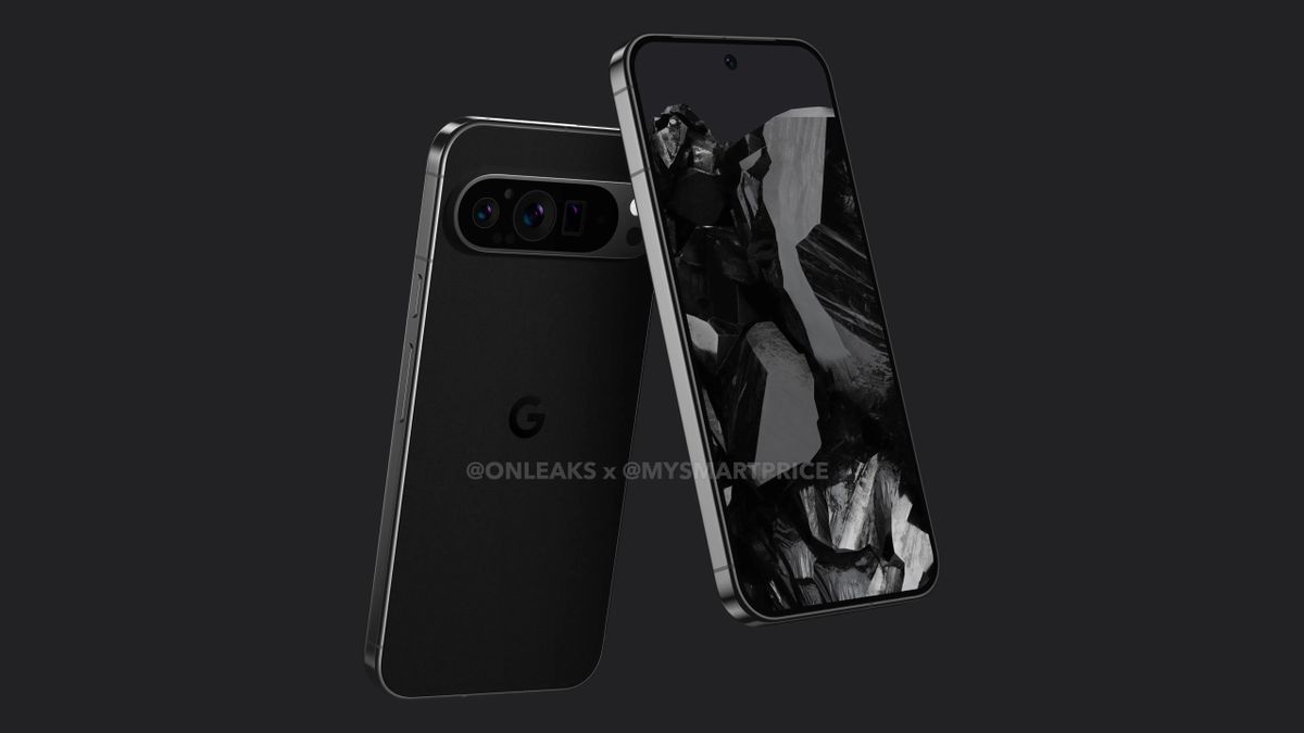 Google Pixel 9 Pro renders based on leaked information