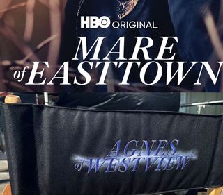 Two logos Agatha and Mare of Easttown